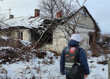 Charita pomáhá válkou zasažené Ukrajině