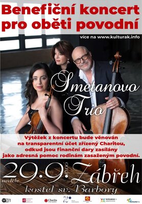 Smetanovo trio_benefice_plakat